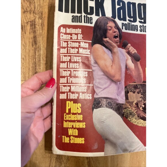 Super Stars Magazine 1970 Rock & Roll Music Magazine, Mick Jagger Cover - Picture 2 of 7